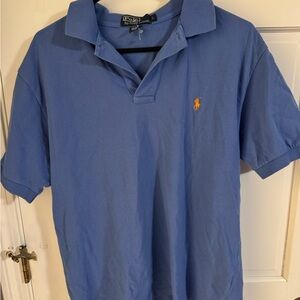 Polo by Ralph Lauren Men's Light Blue Polo Shirt
